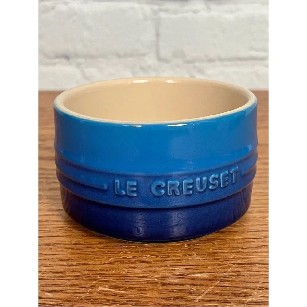 Le Creuset Stackable Ramekin, single item in Marseille Blue bre